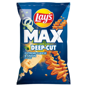 Lays MAX Deep-Cut (55g) - 480 Ft